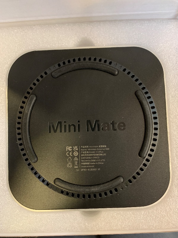 Photo 1 of ORICO MiniMate Plus 8TB External SSD Compatibility with Mac mini M4(20Gbps), USB 3.2 Gen 2 * 2(20Gbps), Portable Solid State Drive, M4Plus