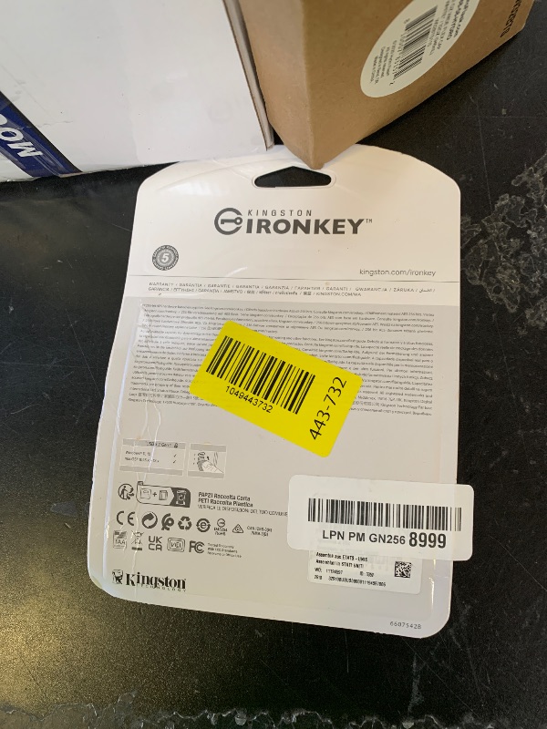 Photo 1 of Kingston IronKey Vault Privacy 50 256GB Encrypted USB | FIPS 197 | AES-256bit | BadUSB Attack Protection | Multi-Password Options | IKVP50/256GB