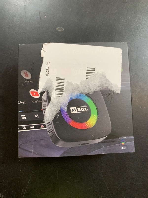 Photo 1 of Wireless Carplay Adapter for iPhone Ai Magic Box with Netflix/YouTube Supports TF/Card Dongle Plug and Play Easy Setup Carplay & Android Auto Video Entertainment for iOS 10+ Radio Accessories