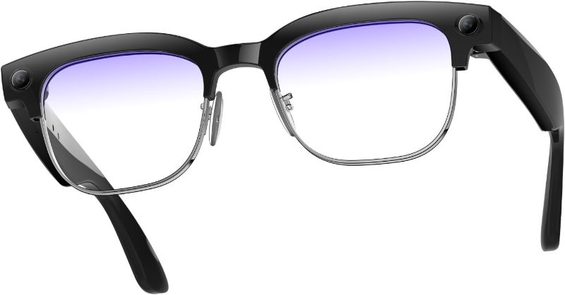 Photo 1 of Demabon AI Smart Glasses with Camera and Bluetooth, 8MP 4K Camera Glasses with Translation & Voice Control, Video, Audio Recording, IP67 Waterproof Smart Glasses for Business & Outdoor(Photochromic)