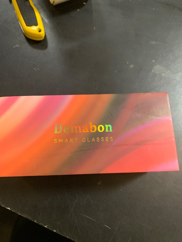 Photo 1 of Demabon AI Smart Glasses with Camera and Bluetooth, 8MP 4K Camera Glasses with Translation & Voice Control, Video, Audio Recording, IP67 Waterproof Smart Glasses for Business & Outdoor(Photochromic)