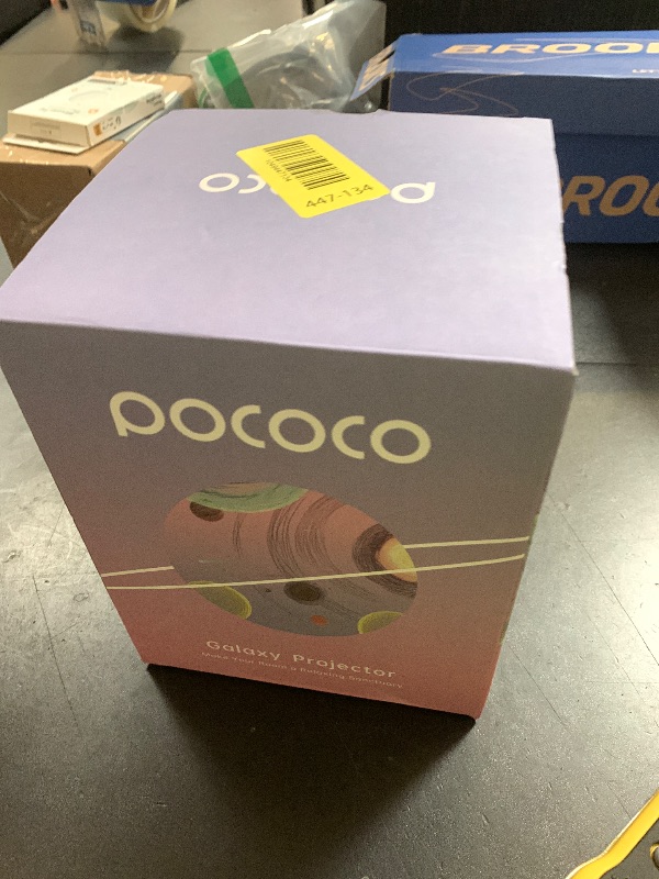 Photo 1 of POCOCO Galaxy Star Projector for Bedroom with Replaceable Optical Film Discs, Home Planetarium Night Light Projector with High-Definition Soft Light for Relax, Study, and Meditate, Stress Relief Gifts