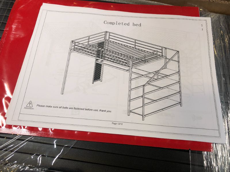 Photo 1 of metal bed frame