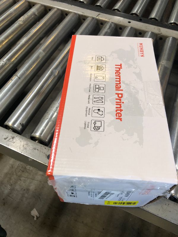 Photo 1 of MUNBYN WiFi Receipt Printer with USB Port, 80mm POS Printer Works with Mac Windows Chromebook Linux Cash Drawer, ESC/POS (P047 WiFi), Do Not Support Square Paypal Zettle Shopify Kyte Bluetooth