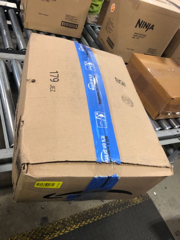 Photo 1 of Amazon Basics Down Alternative Bed Pillows for Back and Side Sleepers, Medium Density, King Size, 36" x 20", White, 2-Pack