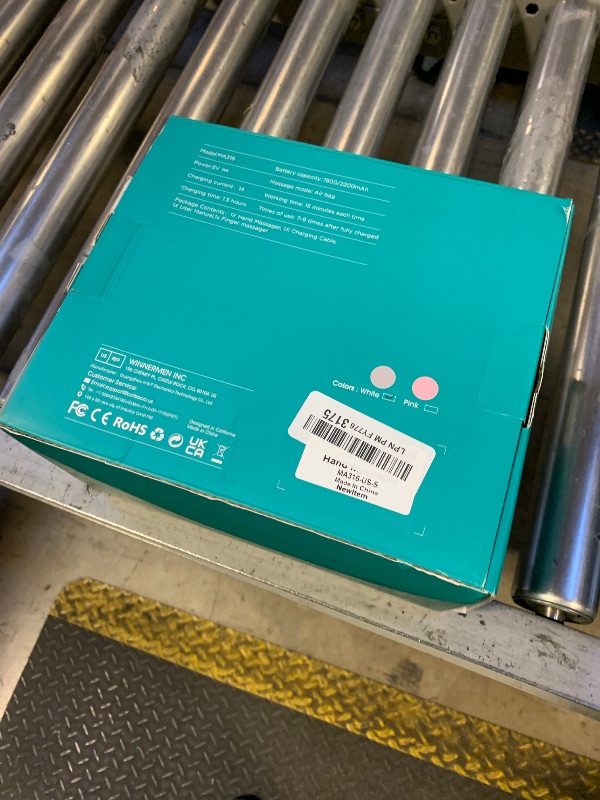 Photo 1 of cotsoco Hand Massager, Cordless Electric Hand Massager for Arthritis and Carpal Tunnel, 6 Levels Therapy Massager with Heat and Compression, Birthday Gifts for Women Husband, Gifts for Men Women