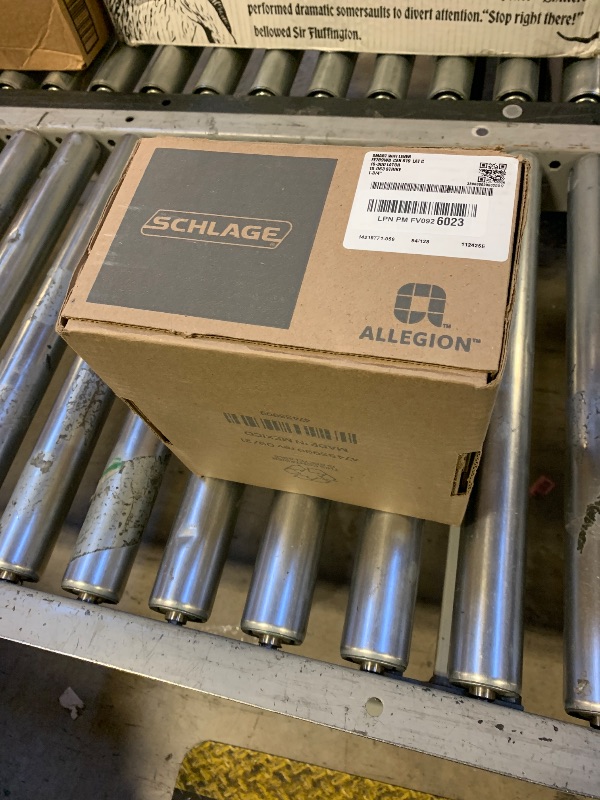 Photo 1 of Schlage Encode Smart Wi-Fi Lock with Lever Handle, Touchscreen Keypad, Keyless Entry Door Lock, App Control, Alexa, Google Home and Airbnb Compatible, Satin Nickel, FE789WB CEN 619 LAT