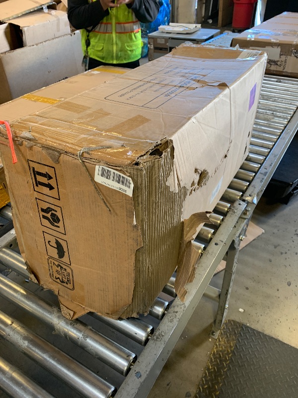 Photo 1 of Tribesigns Set of 2 Rattan Sideboard Buffet Cabinet with Storage, 59 Inch Accent Cabinet for Dining Room, Living Room, Kitchen, Rattan and Dark Brown