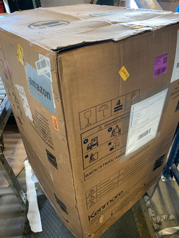 Photo 1 of Kenmore 4.5 cu. ft. Front Load Washer with Stain Removing Steam Treatment - Reduce Laundry Time with Accela Wash - LED - ENERGY STAR Certified - Metallic Silver