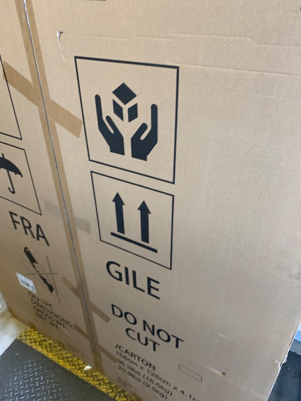 Photo 1 of DexBoard 60 x 48 Inch Magnetic Whiteboard (5 x 4 Ft) - Modern Aesthetic Dry Erase Board for Home Office Decor, Creative Studio & Video Background - Anti-Ghosting Surface with Pen Tray