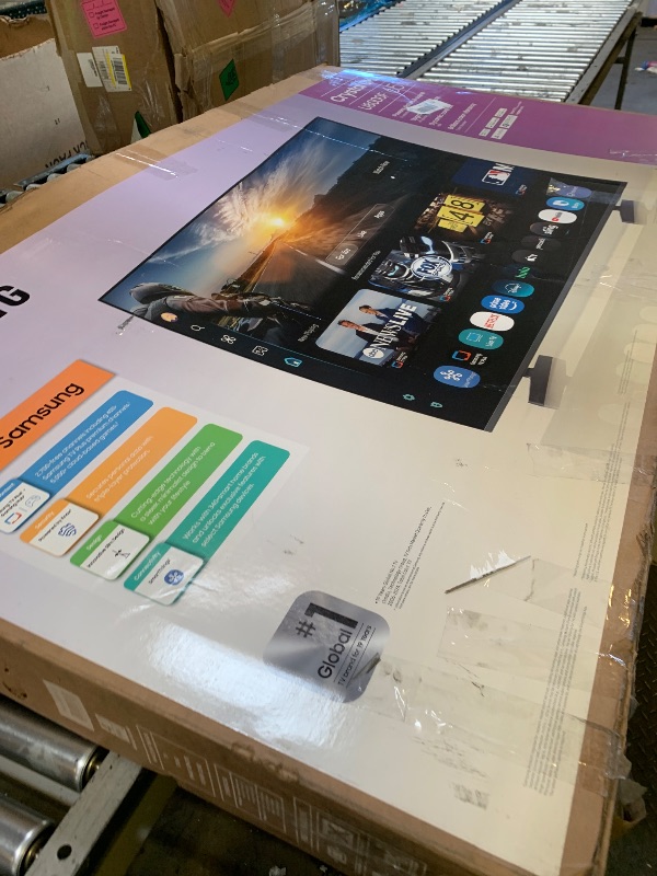 Photo 1 of Samsung 65" Crystal UHD 4K Smart TV (UN65U8000F): Alexa & Bluetooth Enabled
