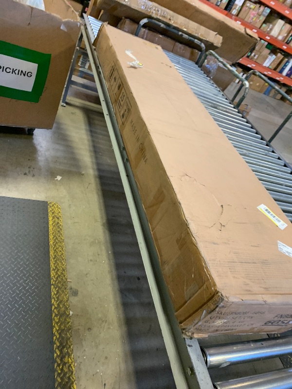 Photo 1 of YITAHOME King Size with 2 Storage Drawers and Charging Station, Upholstered Bed with Storage Headboard and LED Light, Heavy Duty Metal Frame Support, No Box Spring Needed, Noise Free, PU Leather Black