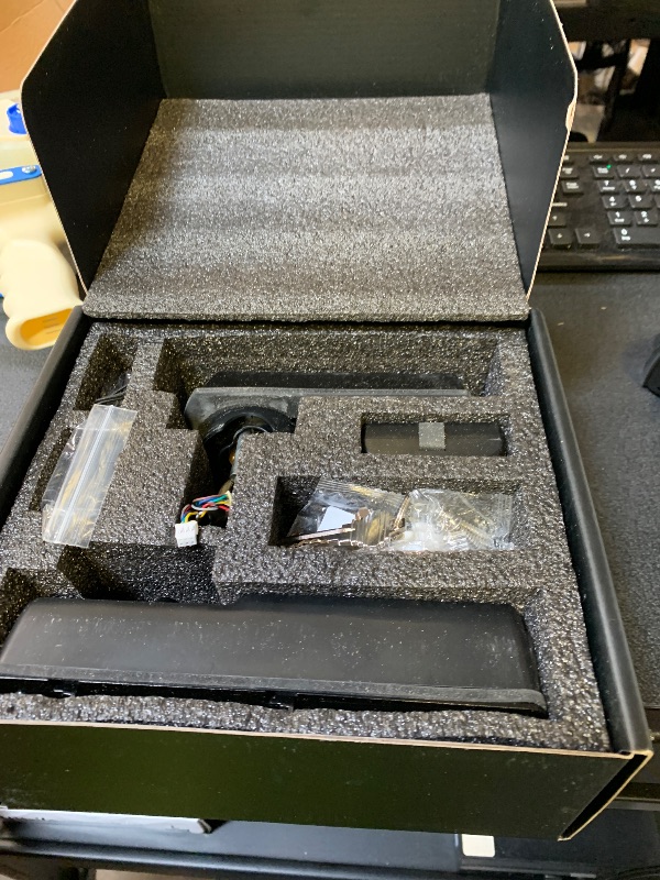 Photo 1 of SMRTIPLX Video Smart Lock S398, 4-in-1 Camera + Video Doorbell + Fingerprint Keyless Door Lock + Indoor Display Monitor, Smart WiFi Deadbolt, App Remote Control, Easy Installation, Chime Included