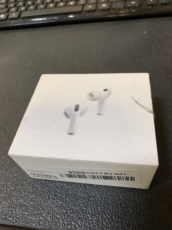 Photo 1 of Apple AirPods Pro 3 Wireless Earbuds, Active Noise Cancellation, Live Translation, Heart Rate Sensing, Hearing Aid Feature, Bluetooth Headphones, Spatial Audio, High-Fidelity Sound, USB-C Charging