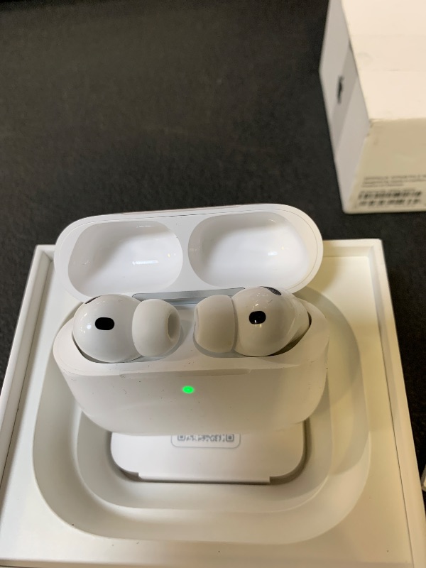 Photo 1 of Apple AirPods Pro 3 Wireless Earbuds, Active Noise Cancellation, Live Translation, Heart Rate Sensing, Hearing Aid Feature, Bluetooth Headphones, Spatial Audio, High-Fidelity Sound, USB-C Charging