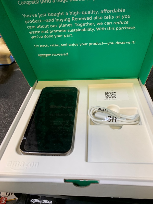 Photo 1 of Apple iPhone 16 Pro, US Version, 256GB, Natural Titanium - Unlocked (Renewed Premium)