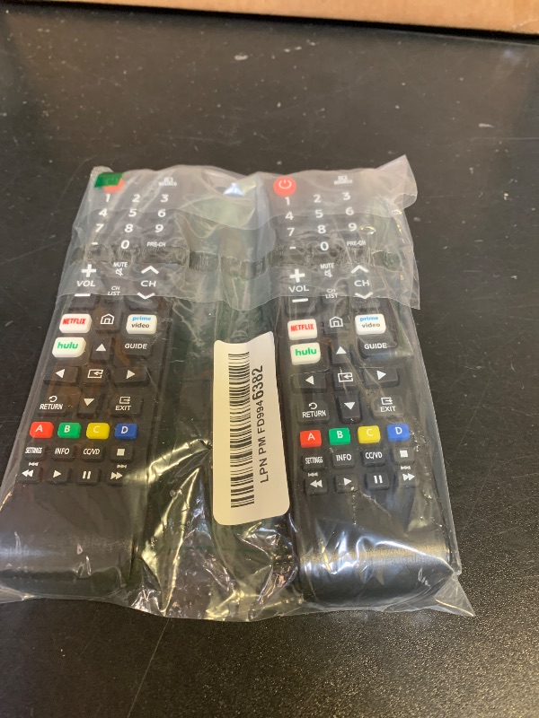 Photo 1 of ?Pack of 2? New Universal Remote for All Samsung TV Remote, Replacement Compatible for All Samsung Smart TV, LED, LCD, HDTV, 3D, Series TV