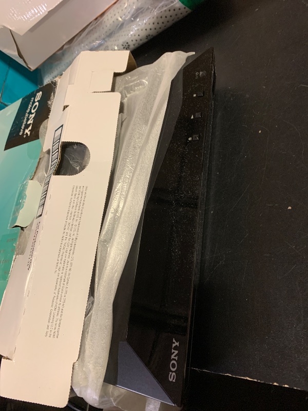 Photo 1 of Sony BDP-BX110/S1100 Blu-ray Player with HDMI cable, Ethernet Streaming 1080p HD Video [Derivative]