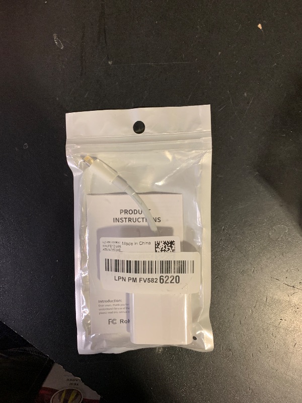 Photo 1 of [Apple MFi Certified] Lightning to USB Camera Adapter with Charging Port, Portable USB3.0 Female OTG Cable Adapter for Select iPhone, iPad Models, Support Card Reader, USB Flash Drive, Plug and PlayLPNPMFV5826220
