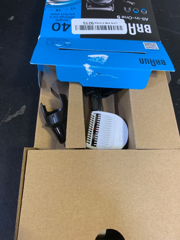 Photo 1 of Braun All-in-One Style Kit Series 5 5470, 9-in-1 Trimmer for Men w/Beard Trimmer, Body Trimmer for Manscaping, Gillette Fusion5 ProGlide Razor, 40 Length Settings, Rechargeable Battery, Cordless