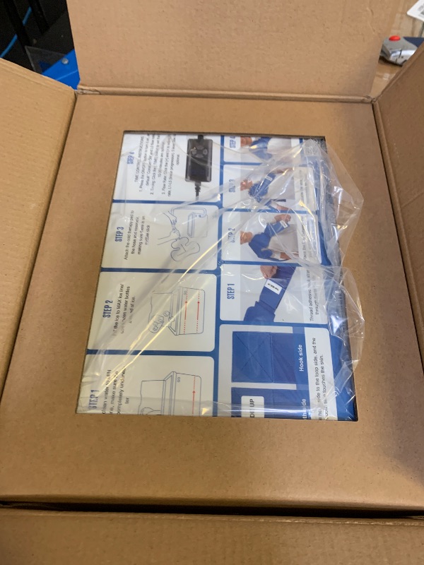 Photo 1 of Ice Machine for Shoulder After Surgery, Shoulder Rotator Cuff Cold Therapy Machine Compression Pad Cryotherapy Machine for Post-Surgery Care, Ice Therapy System for Knee, Elbow, Joint (6-Quart)