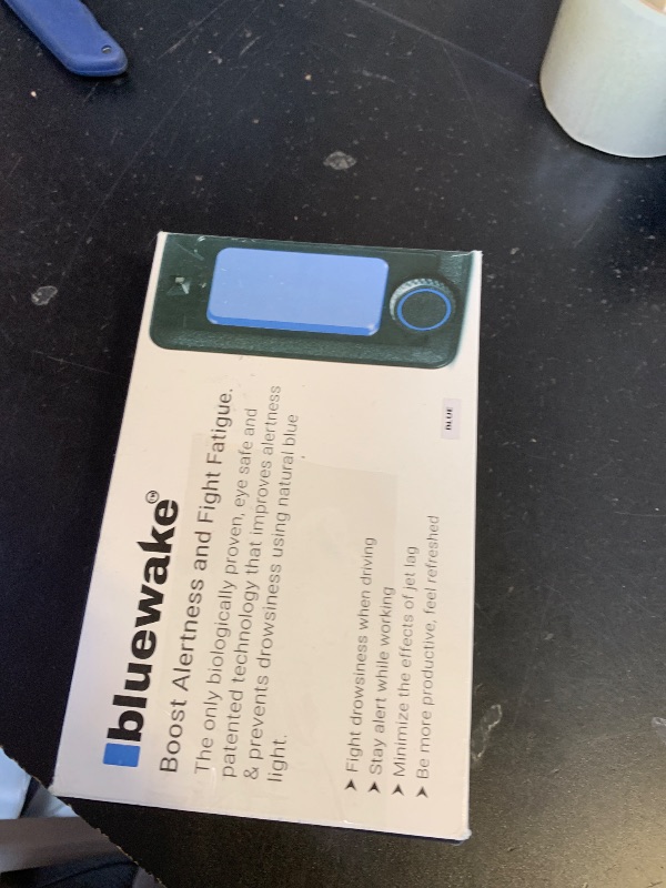 Photo 1 of BLUEWAKE™ Blue Light Cognitive Vitality and Performance – Enhances Focus, Mental Energy & Brain Wellness – Patented Blue Light for Alertness, Anti-Fatigue and Mental Sharpness – Drug-Free & Eye-Safe