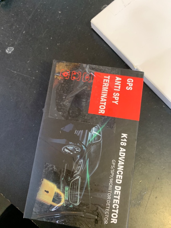 Photo 1 of Hidden Camera Detectors, Anti Spy Camera Finder, GPS Tracker Detector, Hidden Devices Detector for Airbnb, Hotels, Bathroom, Home, Office (Black)