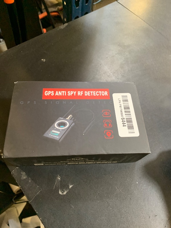 Photo 1 of Hidden Camera Detectors, Anti Spy Camera Finder, GPS Tracker Detector, Hidden Devices Detector for Airbnb, Hotels, Bathroom, Home, Office (Black)