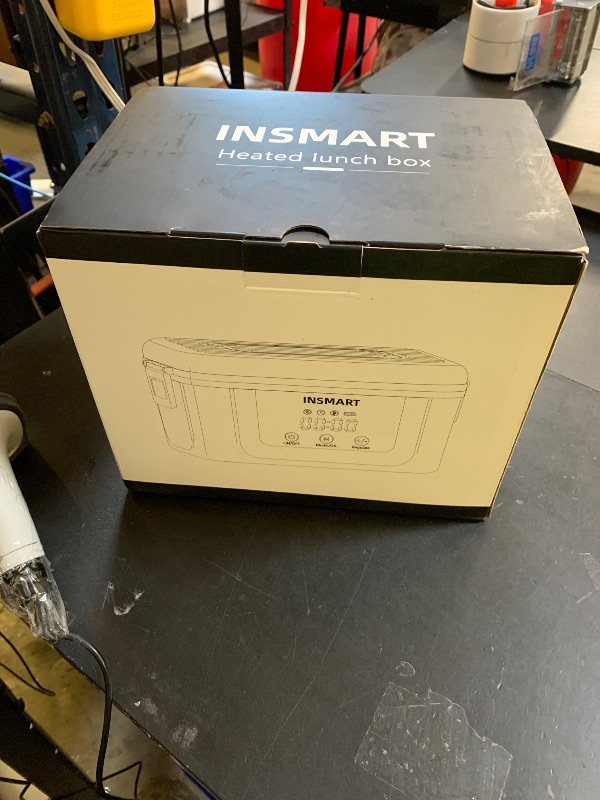 Photo 1 of Cordless Electric Lunch Box for Adults, 1.5L Large Portable Heated Lunch Boxes with Smart Timer and 60W Rapid Uniform Heating, 304 Stainless Steel Lunch Box for Office, Travel, Car & Home Use