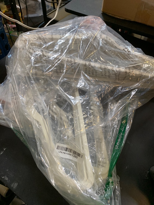 Photo 1 of Amazon Basics Slim Velvet Non-Slip Space Saving Suit Clothes Hangers, Closet Organizer, Ivory/Rose Gold, 30-Pack