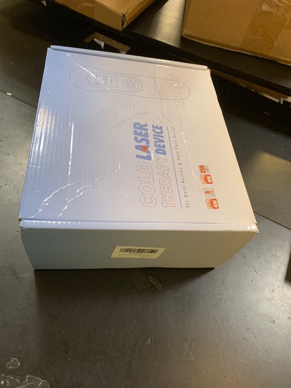 Photo 1 of LLLT Cold Laser Therapy Device with Protective Magnetic Cover, 5 * 808nm & 10 * 650nm Human/Vet Handheld Infrared Red Light Therapy, Pet Dogs Treatment Device for Muscle Pain Relief & Improve Healing