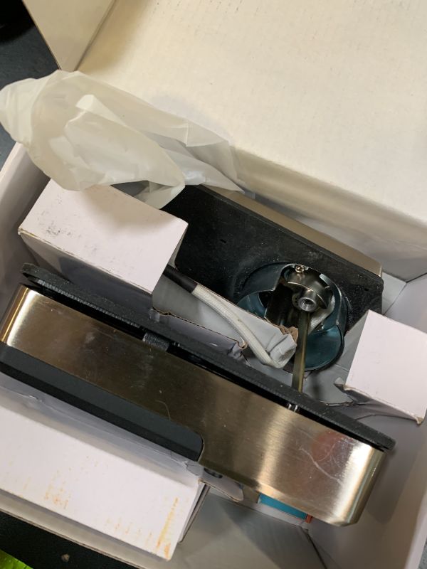 Photo 1 of Veise VE07 Fingerprint Smart Door Lock, 7-in-1 Keyless Entry Deadbolt with App Control, Electronic Digital Touchscreen Keypad, Biometric Smart Locks for Front Door, Auto Lock, Satin Nickel