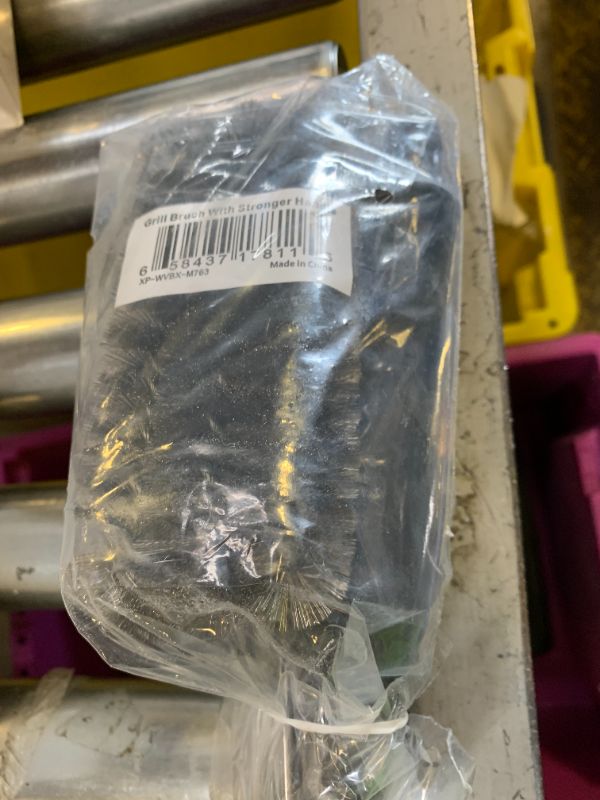 Photo 1 of GRILLART Grill Brush and Scraper, Extra Strong BBQ Cleaner Accessories, Safe Wire Bristles Barbecue Triple Scrubbers Cleaning Brush for Gas/Charcoal Grilling Grates, Wizard Tool BR-8115