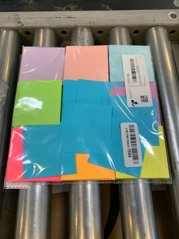 Photo 1 of (18 Pads) Sticky Notes 3x3 inch, Self-Stick Pads Bright Colors Sticky Note, Recyclable, Easy to Post for Home, Office, Notebook