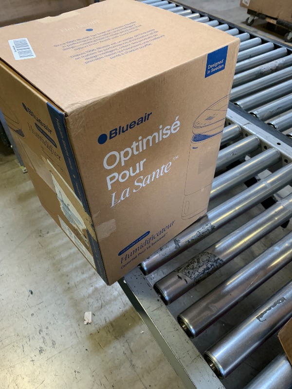 Photo 1 of BLUEAIR Room Humidifier - DreamWell - 48Hr Top-Fill Mist-Free InvisibleMist Technology Aroma Stone for Essential Oils and Soothing Mood Lighting - Quiet Operation for Bedroom and Home Use, Grey