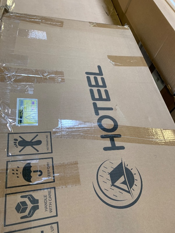 Photo 1 of HOTEEL 10x12 Hardtop Gazebo with Heavy Duty Galvanized Steel Double Roof, Aluminum Frame, Flame-Resistant Curtains and Netting, Outdoor Permanent Pavillon for Backyard