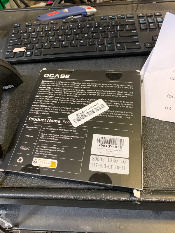 Photo 1 of OCASE for iPhone 17 Detachable Wallet Case with Card Holder, 2 in 1 PU Leather Flip Folio with RFID Blocking Stand Wrist Strap Shockproof Phone Cover 6.3 Inch 2025, Black