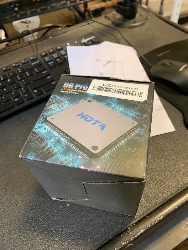 Photo 1 of HOTA D6 Pro RC Battery AC200W DC 325W Dual RC Charger 15A Balance Charger for RC 1S 2S 3S 4S 5S 6S Lipo Batteries LiHv Nicd NiMH Battery Charging RC Car, Boat, FPV Race Drone Parts