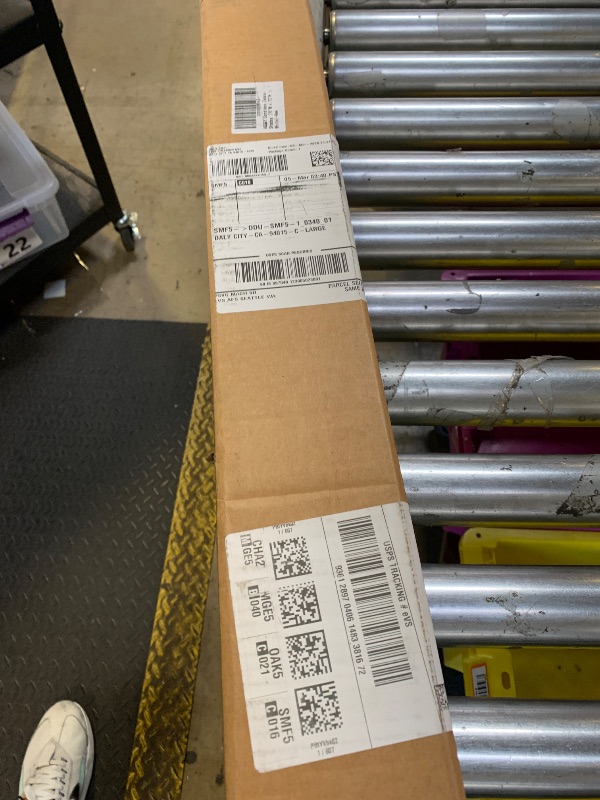 Photo 1 of AOSKY Cordless Zebra Blinds for Windows Pull Down Roller Window Shades Dual Layer Light Filtering Privacy for Day and Night, Free-Stop Door Shades for Home Easy to Install (70" W X 72" H, White)