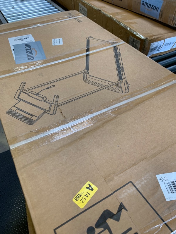 Photo 1 of Walking Pad with Handle Bar, 3.5HP Electric Portable Walking Pad Treadmill with Handles, 0.6-10MPH Running Treadmill with Handles for Home Small, Big Screen, 400LBS Capacity