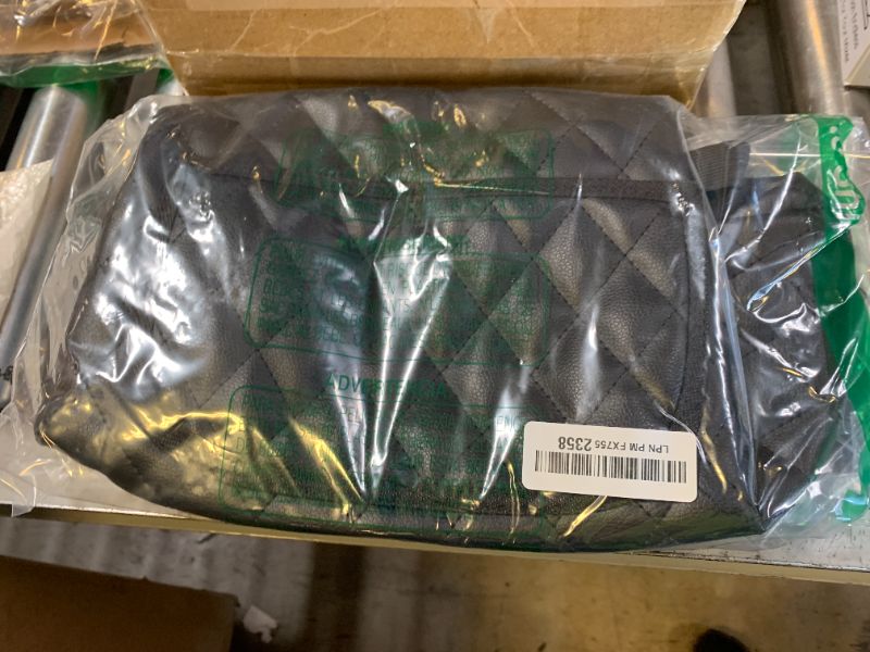 Photo 1 of *STRAP DAMAGED** UHANBUT Car Net Pocket Handbag Holder Between Seats, Large Capacity Storage Bag for Front Seats, Leather Car Organizer Backseat Barrier for Kids Pet, Handbag Organizer Pocket Car Console Purse Holder