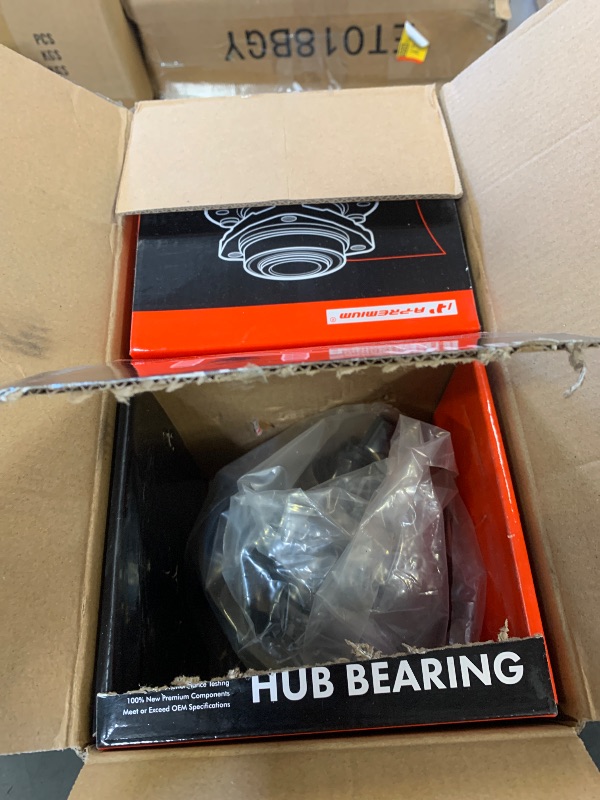 Photo 1 of A-Premium 2 x Rear Wheel Bearing and Hub Assembly with ABS & 4-Lug Compatible with Toyota Yaris 2006-2014, Prius C 2012-2019 & Scion iQ 2013