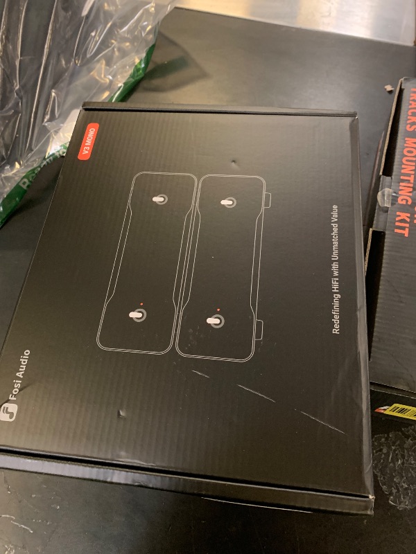 Photo 1 of Fosi Audio Two V3 Mono Power Amplifier 240W Class D AMP with TPA3255 Chip, RCA/XLR Balanced Inputs, 48V/10A Power, for Home Audio Speakers & Home Theater