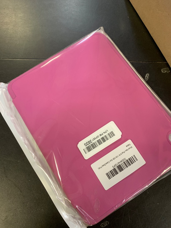 Photo 1 of iMieet iPad (A16) Case 11th Gen/iPad 10th Generation Case [11-Inch 2025/10.9 Inch 2022] with Pencil Holder, Trifold Stand Smart Cover with Soft TPU Back,Auto Wake/Sleep(Deep Pink)