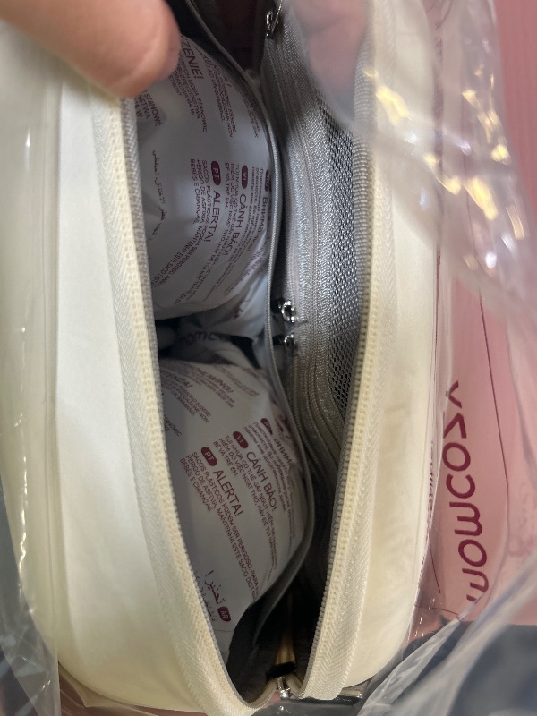 Photo 1 of Momcozy M5 Smart APP Controlled Wearable Breast Pump, Hands-Free Wireless Electric Pump, 3 Modes 9 Suction Levels, BPA-Free, Portable Lightweight, 24mm Flange, 2-Pack Cozy Red