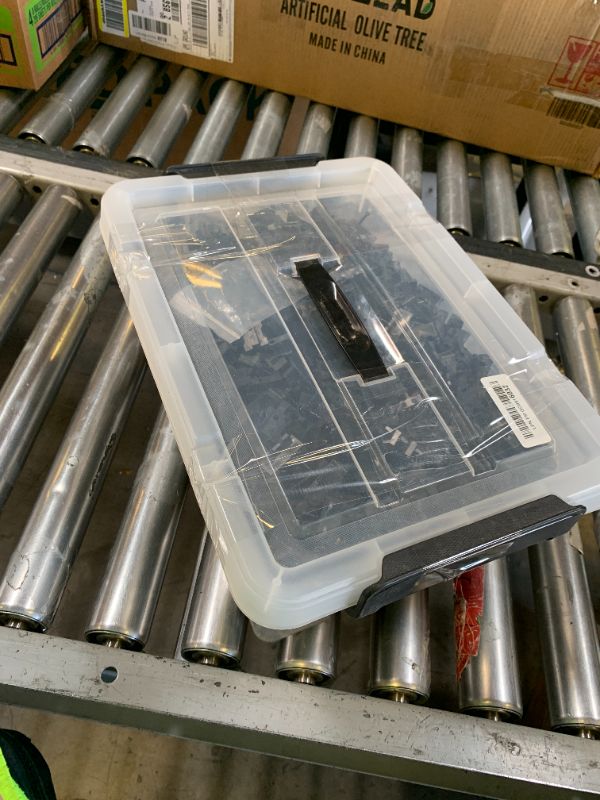 Photo 1 of 1250pcs Hidden Deck Fasteners for Decking Board,Composite Deck Clips Plastic Hidden Fastners with Metal Screws,Universal Nylon Clips for Composite Decking Cover 600 sq. ft of Deck (1250)