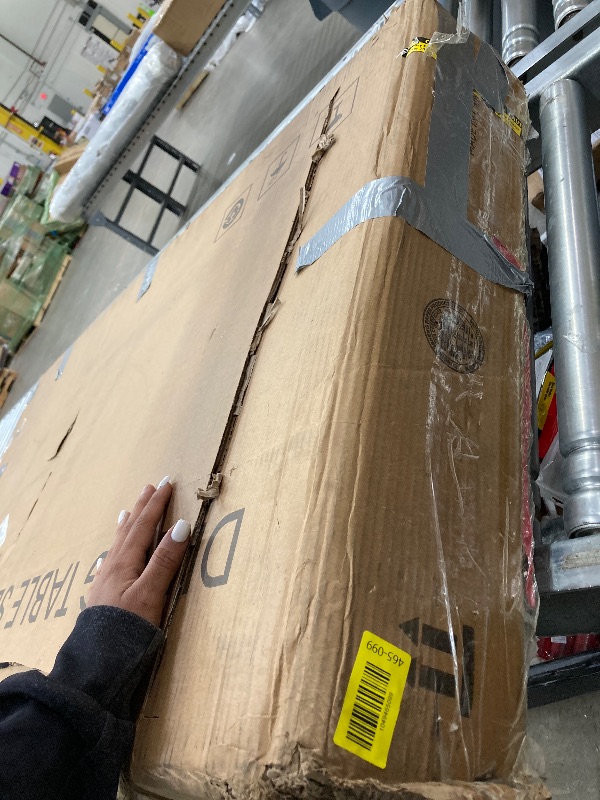 Photo 3 of Fancihabor Dining Table Set for 4, Kitchen Table and Chairs for 4 with Wine Rack, Rectangular Dining Room Table Set with Bench, 4 Piece Dining Table Set for Small Space, Apartment, Retro Gray