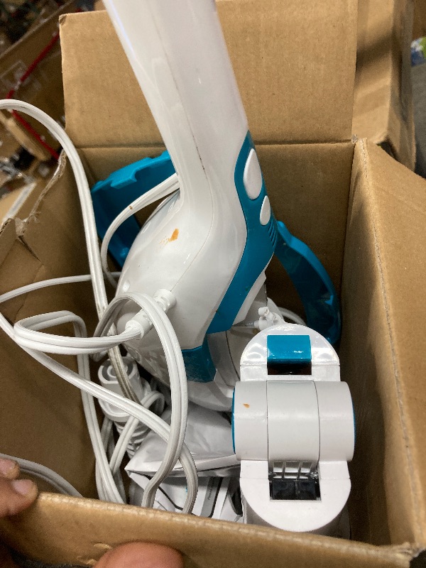 Photo 1 of ***MISSING PARTS***BLACK+DECKER 2-in-1 Steam Mop and Handheld Steam Cleaner, 1500W Electric Floor Steamer with 180° Swivel Steering, Fast 30s Heat-up, Compact Foldable