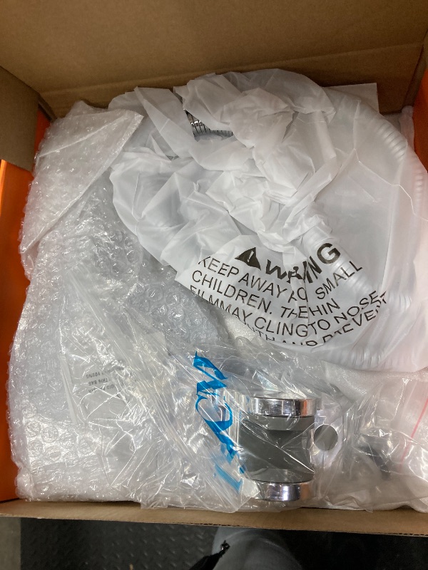 Photo 1 of 10 inch Rainfall Shower Head Combo Stainless Steel, THE FIRST WATERFALL mode, 10 Inch Rain Shower Head with Handheld 6 Spray Modes High Pressure, Overhead Shower Adjustable Extension Arm,Chrome