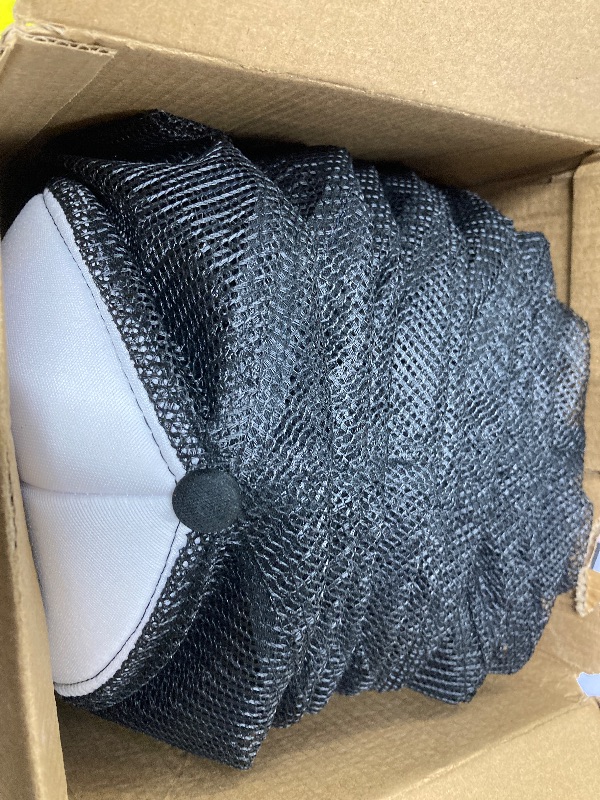 Photo 1 of 10 Pcs Sublimation Blank Trucker Hats Bulk Mesh Baseball Cap Polyester Mesh Trucker Hat for Men and Women (Black and White)